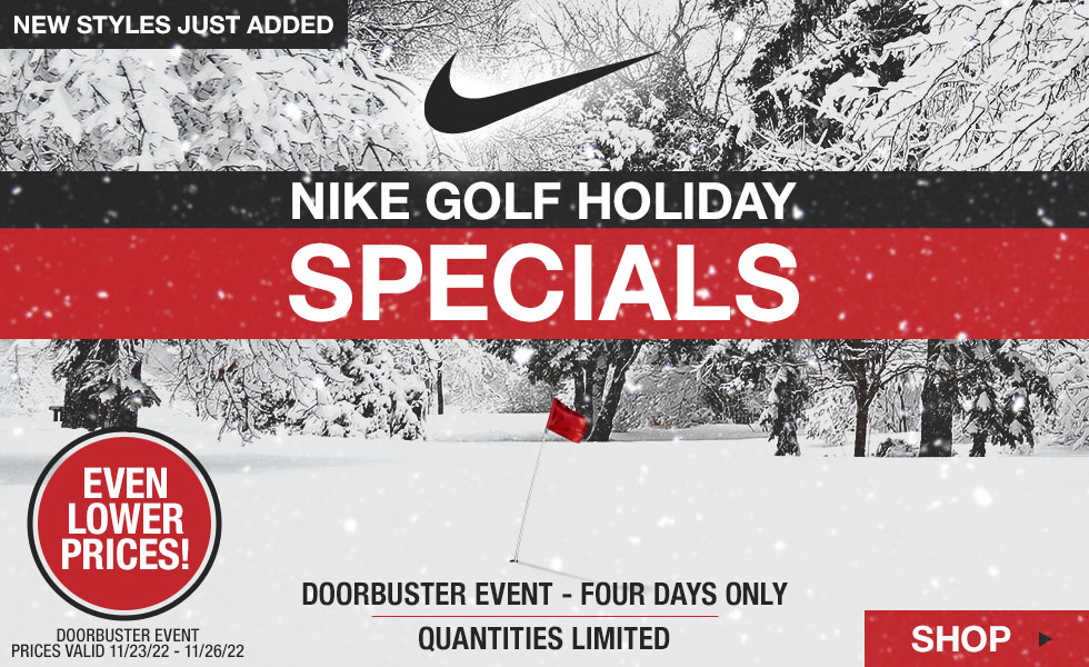 Nike Holiday Specials Begin Today at Golf Locker