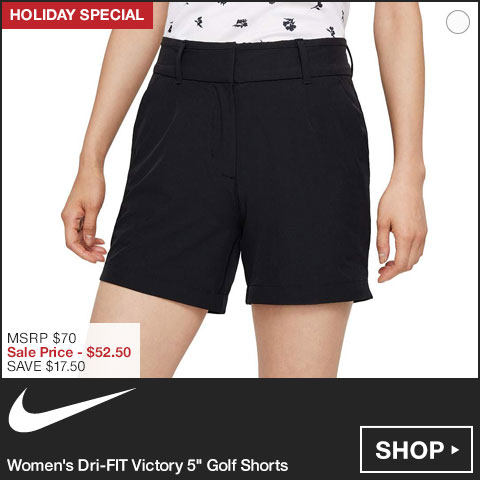 Nike Women's Dri-FIT Victory 5 Inch Golf Shorts at Golf Locker