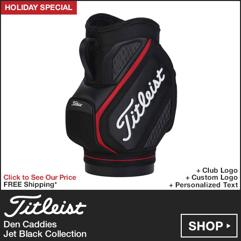 Titleist Den Caddies - Jet Black Collection - HOLIDAY SPECIAL at Golf Locker