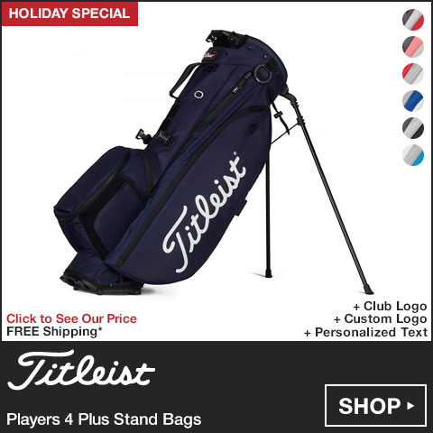 Titleist Players 4 Plus Stand Golf Bags - HOLIDAY SPECIAL at Golf Locker