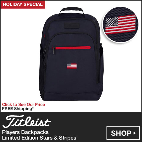 Titleist Players Backpacks - Limited Edition Stars & Stripes - HOLIDAY SPECIAL at Golf Locker