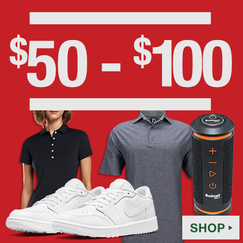 Shop Gifts by Price Range at Golf Locker - $50 - $100