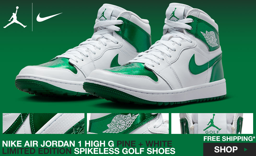 Green limited edition shoes Jordan