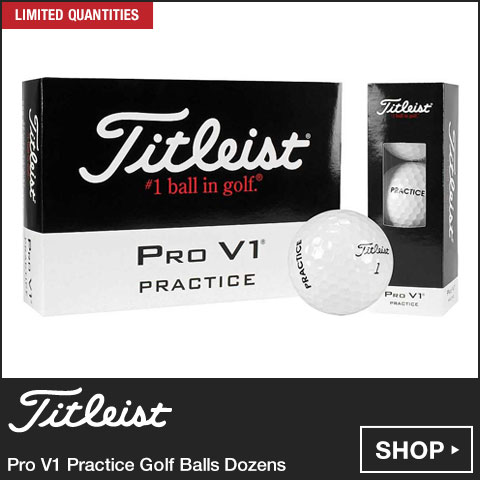 Titleist Pro V1 Practice Golf Balls Dozens at Golf Locker