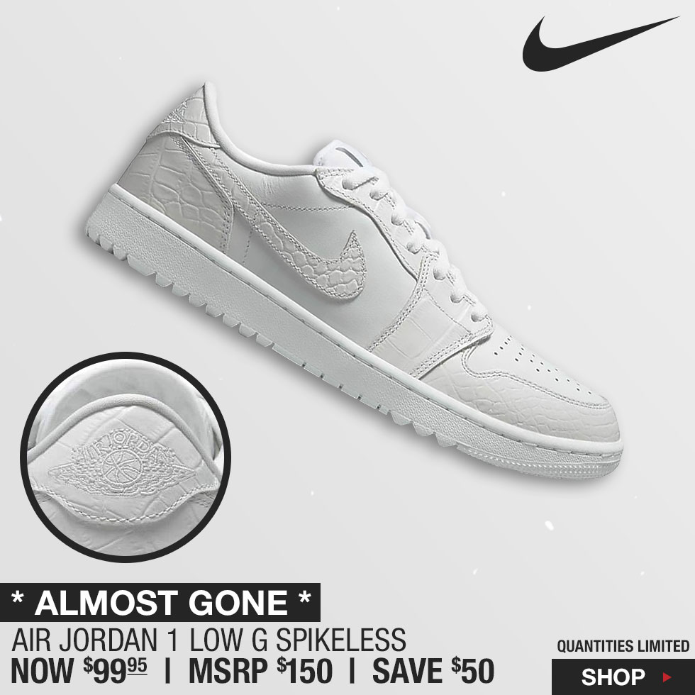 Nike Air Jordan 1 Low G Spikeless Golf Shoes - HOLIDAY SPECIAL at Golf Locker