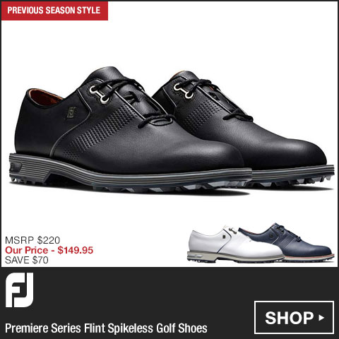 FJ Premiere Series Flint Spikeless Golf Shoes - Previous Season Style at Golf Locker