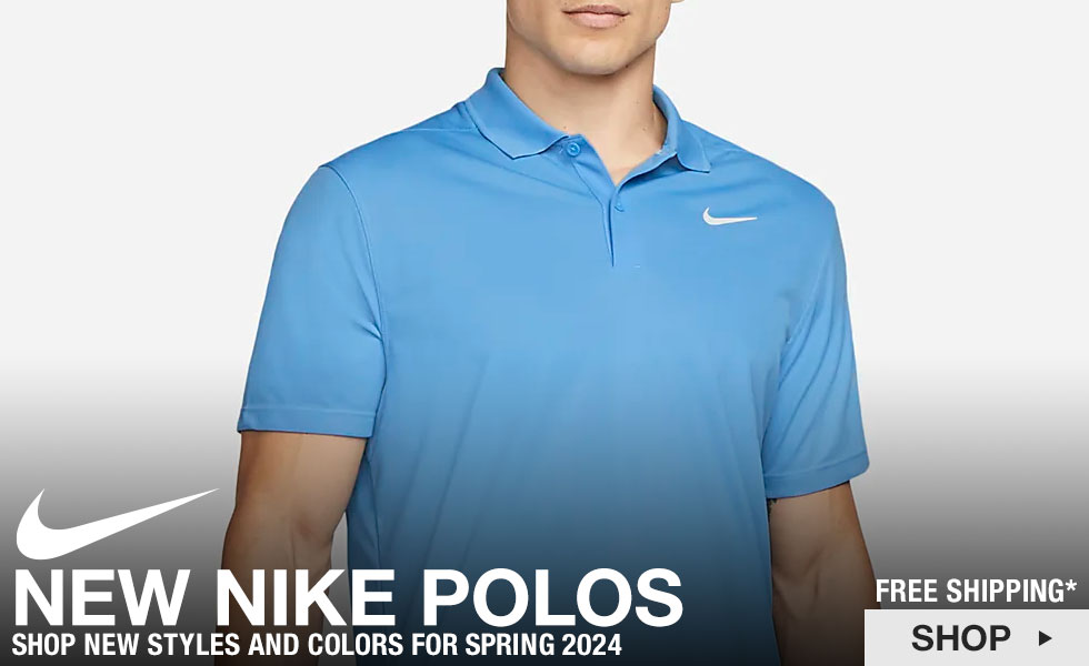 New Nike Polos for Spring 2024 at Golf Locker