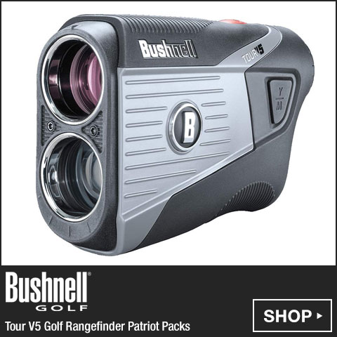 Bushnell Tour V5 Golf Rangefinder Patriot Packs at Golf Locker