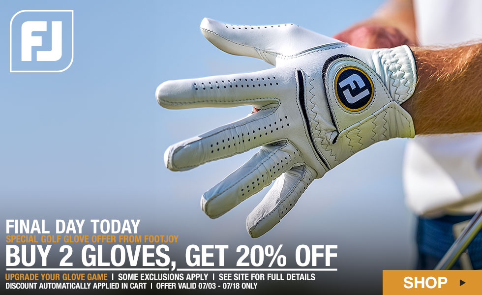 FJ Upgrade Your Golf Glove Game Promotion at Golf Locker