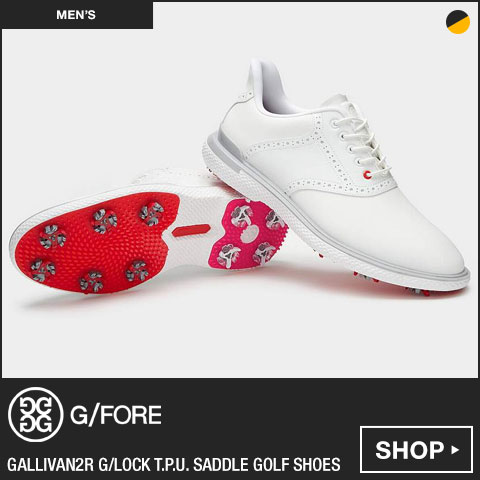 G/FORE GALLIVAN2R G/LOCK T.P.U. SADDLE GOLF SHOES at Golf Locker