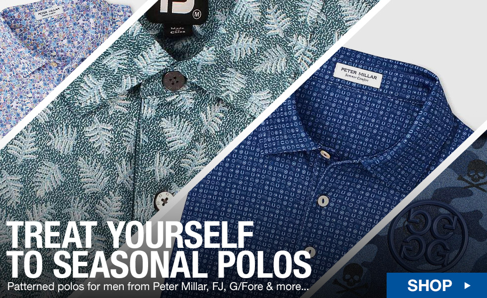 Shop All Men's Trendy Polos at Golf Locker