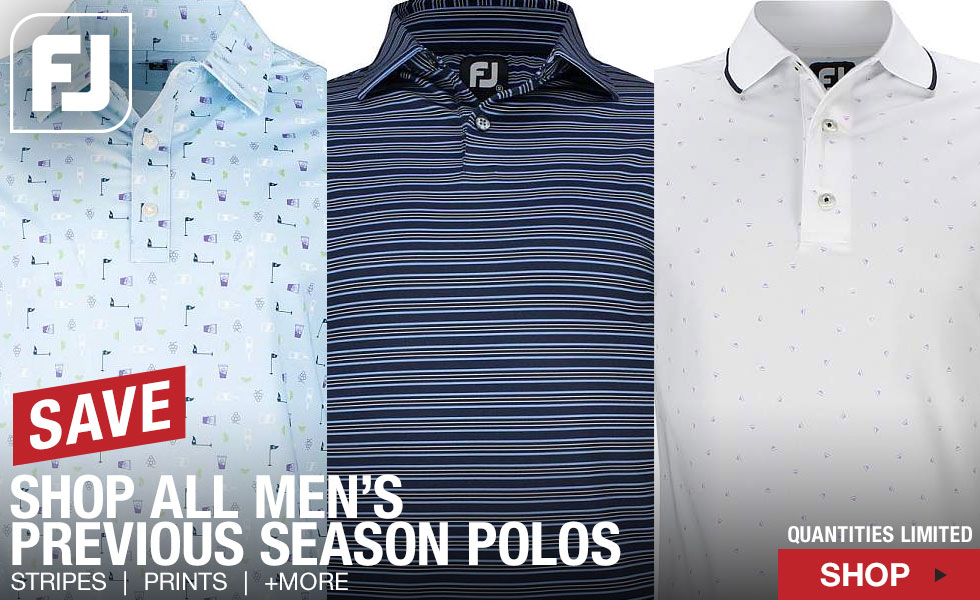 Shop All FJ Golf Previous Season Polo Specials at Golf Locker