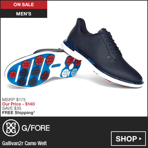 G/FORE Gallivan2r Camo Welt Golf Shoes - ON SALE at Golf Locker