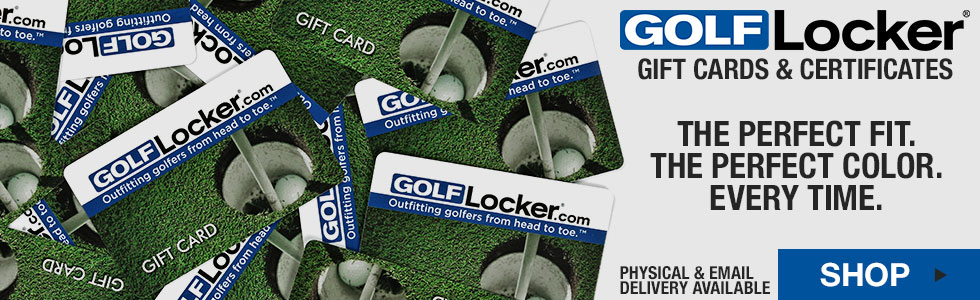 Golf Locker Gift Certificates and Gift Cards