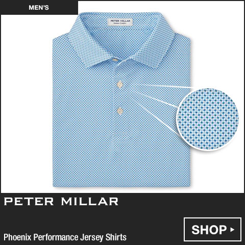 Peter Millar 	Phoenix Performance Jersey Golf Shirts at Golf Locker