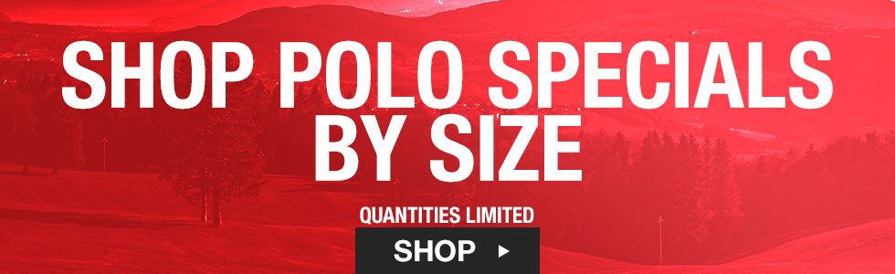 Shop All Polo Specials at Golf Locker