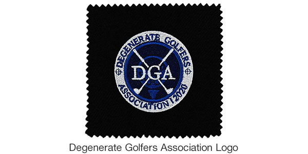 Degenerate Golfers Association Logos