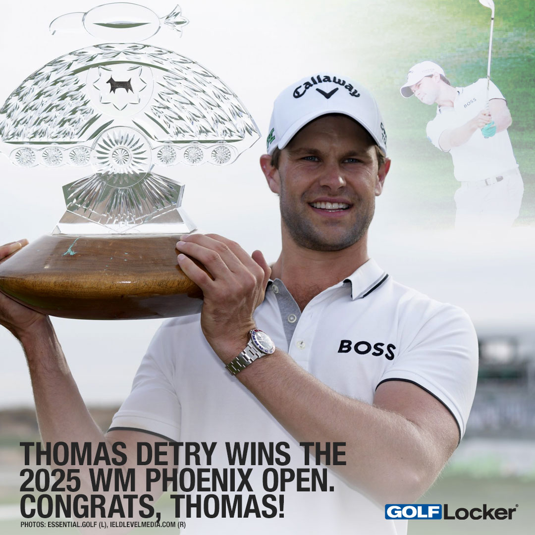 Thomas Detry Wins the 2025 WM Phoenix Open. Congrats, Thomas!