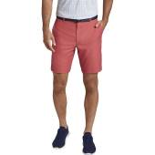 Peter Millar Performance Salem Golf Shorts in Cape red