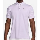 Nike Tour Dri-FIT Solid Golf Shirts - HOLIDAY SPECIAL in Barely grape