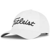Titleist Players Performance Ball Marker Adjustable Golf Hats in White with black script