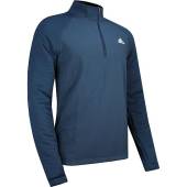 Adidas Fleece Quarter-Zip Golf Pullovers - ON SALE in Crew navy