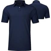 FootJoy ProDry Lisle Solid Self Collar Golf Shirts - Athletic Fit - FJ Tour Logo Available in Navy