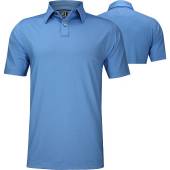 FootJoy ProDry Lisle Solid Self Collar Golf Shirts - Athletic Fit - FJ Tour Logo Available in Indigo