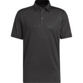 Adidas Ultimate 365 Allover Floral Print Golf Shirts - ON SALE in Black with floral print
