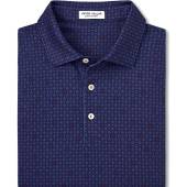 Peter Millar Skull In One Performance Jersey Golf Shirts in Sport navy with skull print