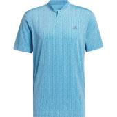 Adidas Sport Stripe Golf Shirts - ON SALE in Semi blue burst with preloved ink stripes