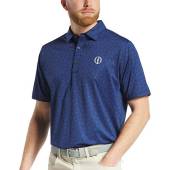 FootJoy 152nd Open Championship 2024 Postage Stamp Print Golf Shirts in Blue with novelty print