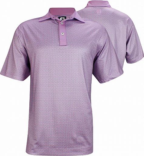 FootJoy Lisle Paisley Print Golf Shirts - Breckenridge Collection - FJ Tour Logo Available - Previous Season Style