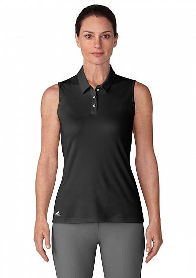 adidas sleeveless golf shirt