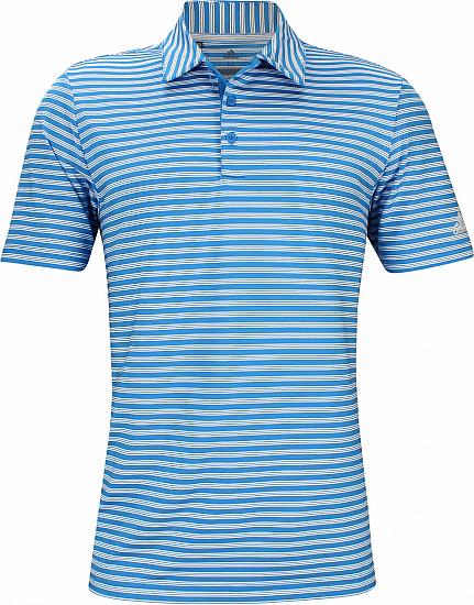 Adidas Ultimate 2-Color Stripe Golf Shirts - ON SALE