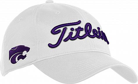 purple golf hat