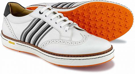 Royal Albartross The Crew Spikeless Golf Shoes - White/Black - ON SALE