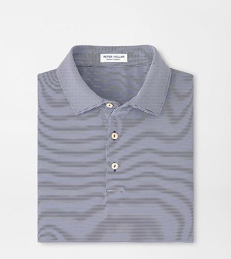 Peter Millar Jubilee Stripe Stretch Jersey Golf Shirts