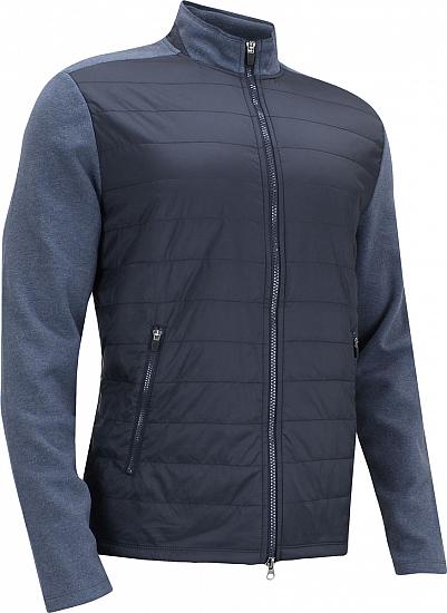 johnnie-o Calvin Polar Quilted Full-Zip Golf Jackets