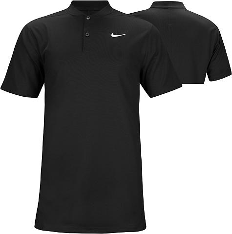 black nike golf shirt