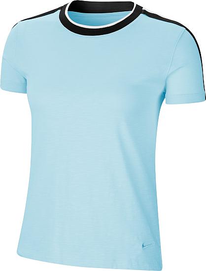 Nike Women's Dri-FIT UV Solid Golf Shirts - Previous Season Style - ON SALE