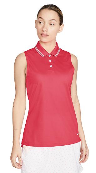 Nike Women's Dri-FIT Victory Sleeveless Golf Shirts - Previous Season Style - ON SALE