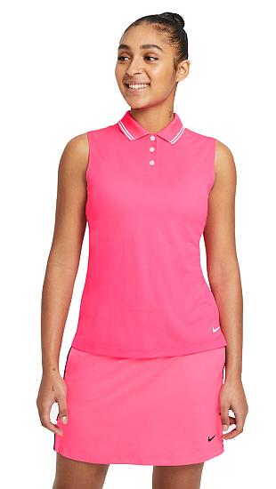 Nike Women's Dri-FIT Victory Sleeveless Golf Shirts - Previous Season Style - ON SALE