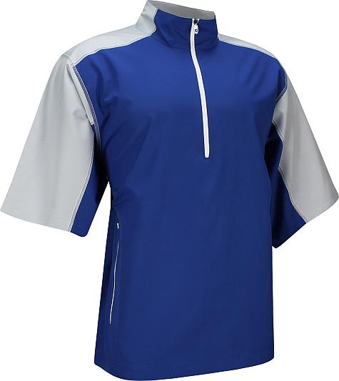 FootJoy Short Sleeve Sport Half-Zip Golf Windshirts - FJ Tour Logo Available - Previous Season Style