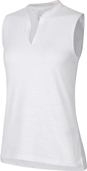 Nike Women's Breathe Sleeveless Golf Shirts - Previous Season Style - ON SALE