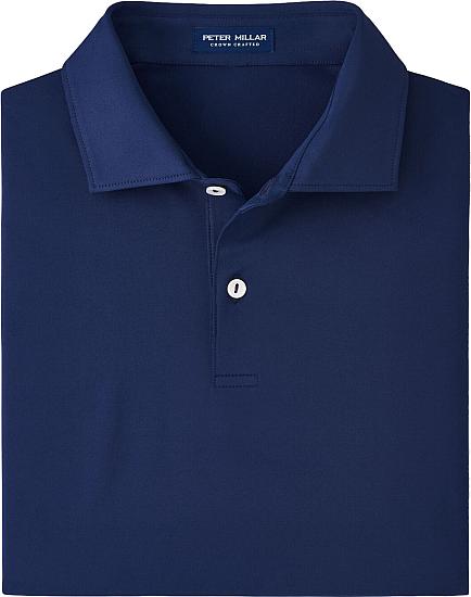 Peter Millar Crown Crafted Solid Performance Jersey Golf Shirts - Tour Fit