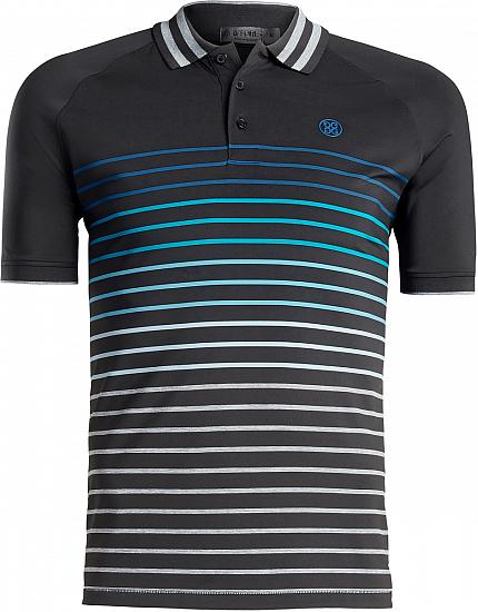 G/Fore Variegated Raglan Stripe Golf Shirts