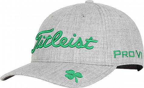 Titleist Tour Twill Adjustable Golf Hats - Limited Edition Shamrock