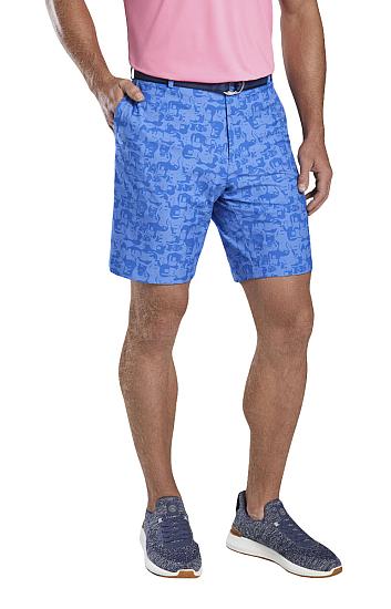 Peter Millar Carrboro Guitar Camo Performance Golf Shorts