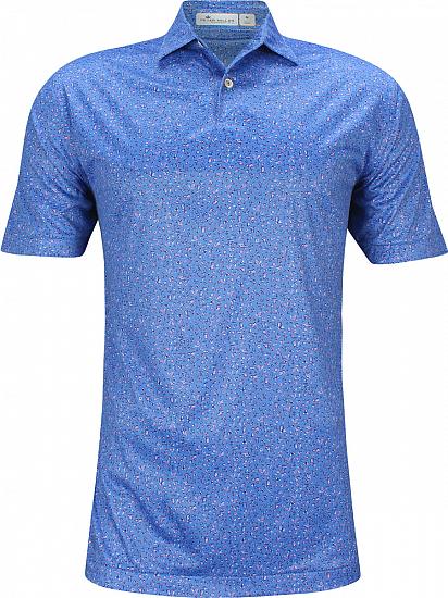 Peter Millar Featherweight Printed Citrus Performance Golf Shirts